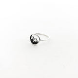 Snow Capped Mountain Ring | Silver