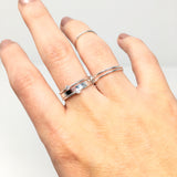 Smooth Stacking Ring | Silver