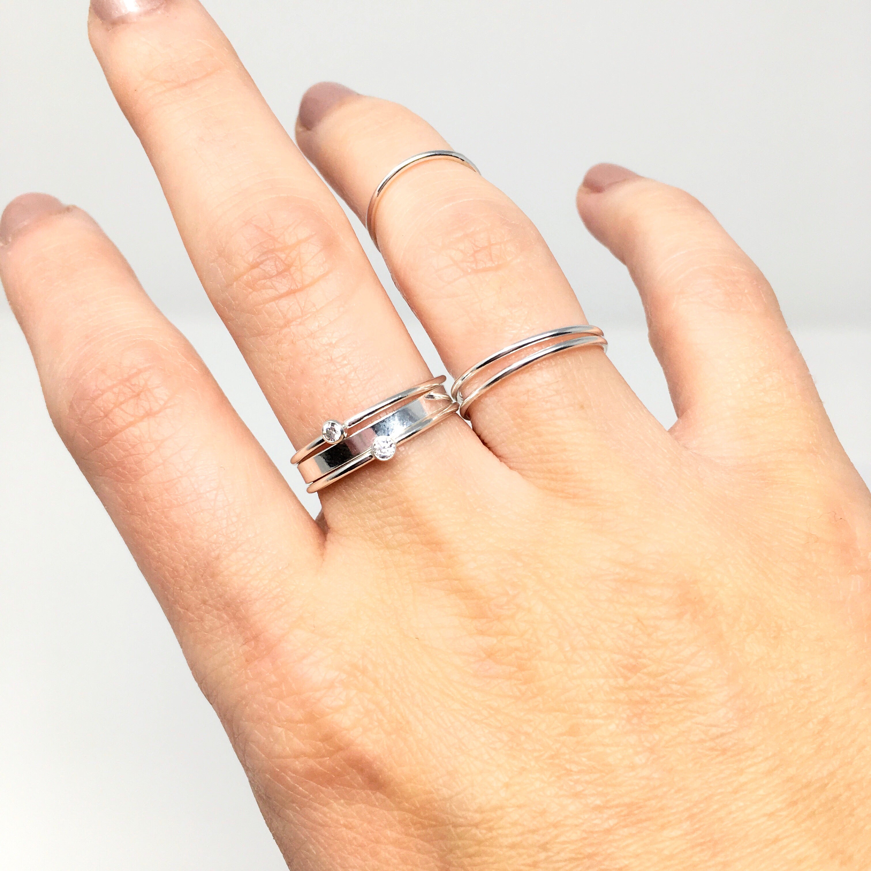 Smooth Stacking Ring | Silver - MTT Collective