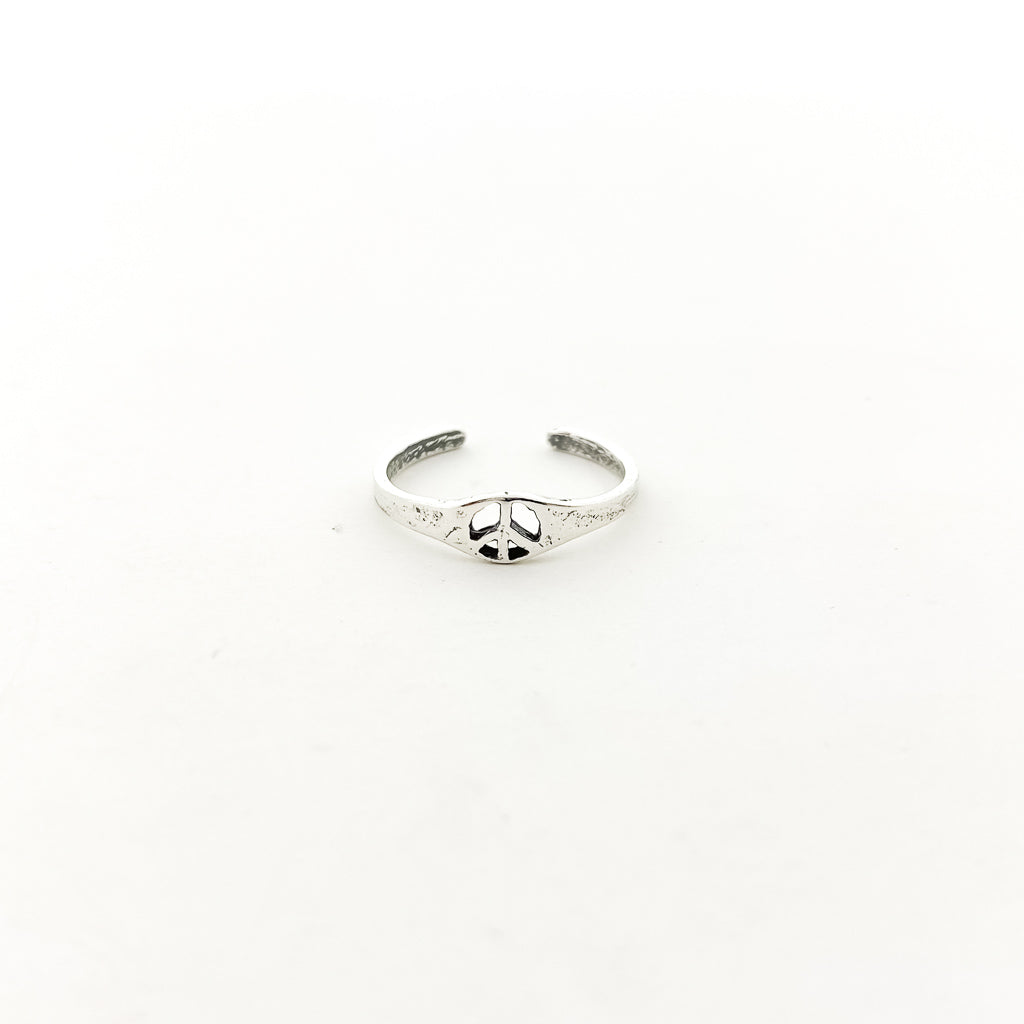 Peace Toe Ring | Silver - MTT Collective