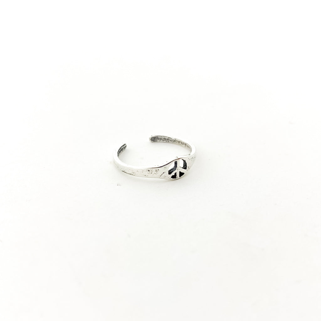 Peace Toe Ring | Silver - MTT Collective
