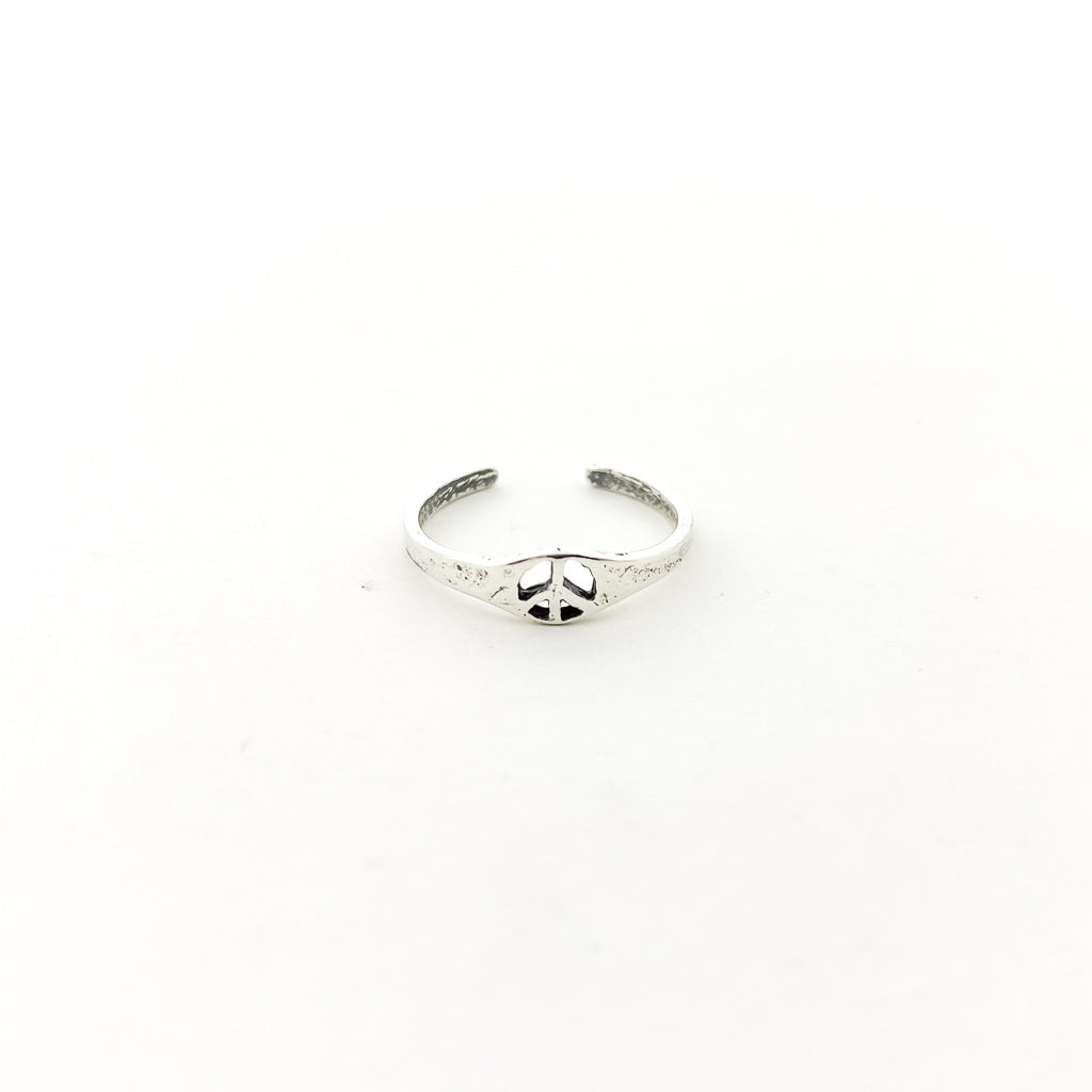 Peace Toe Ring | Silver - MTT Collective