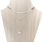 MINI ELIZABETH COIN NECKLACE SET | STERLING SILVER | SET OF 3 - MTT Collective