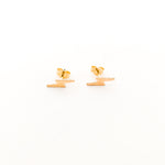 ZIG ZAG STUD EARRINGS | 14K GOLD-FILLED - MTT Collective