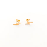 ZIG ZAG STUD EARRINGS | 14K GOLD-FILLED - MTT Collective