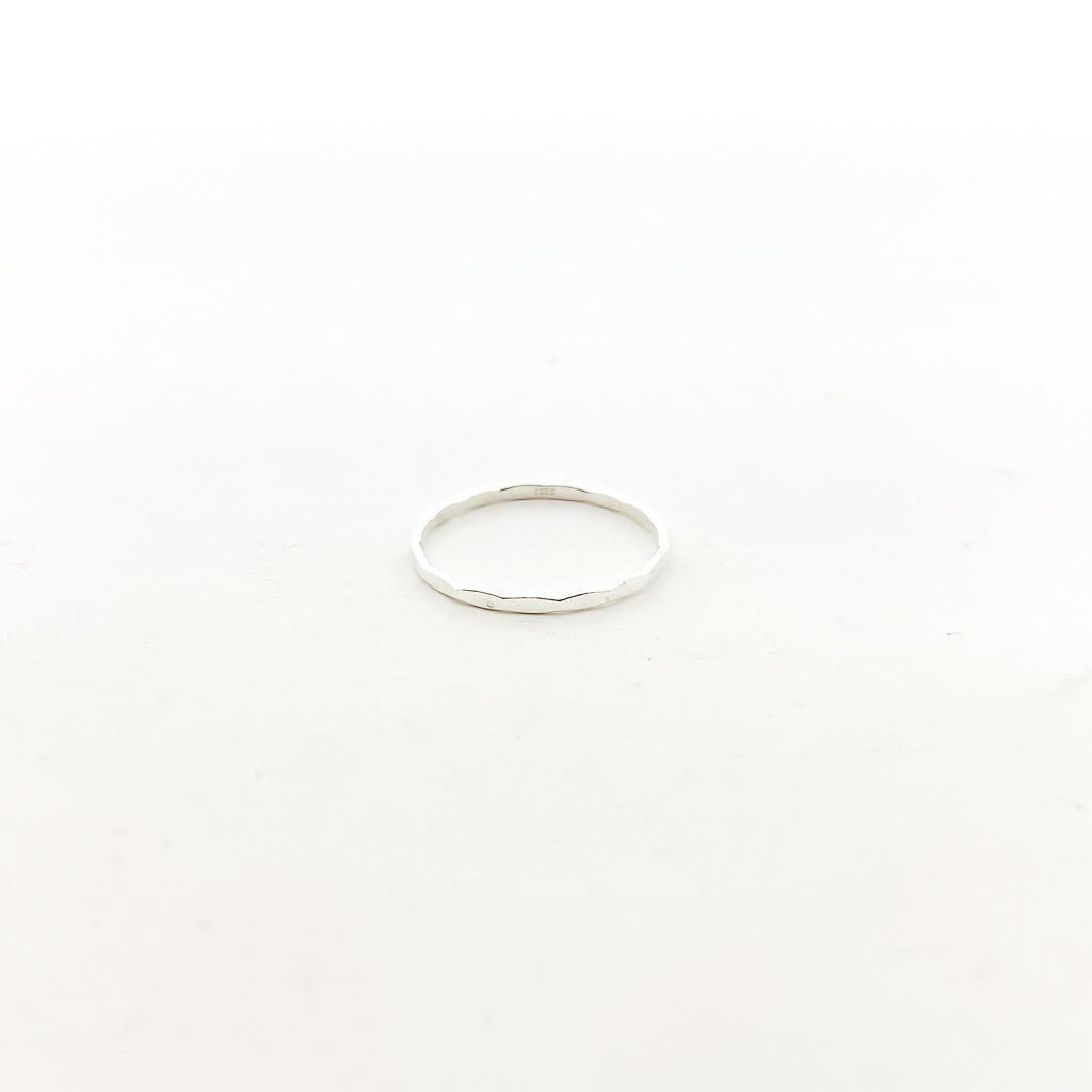 Iris Impressions Ring | Silver - MTT Collective