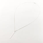 STERLING SILVER LONG BAR NECKLACE - MTT Collective