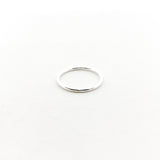 Smooth Stacker Ring | Silver