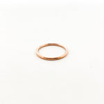 Smooth Stacker Ring | Rose Gold - MTT Collective