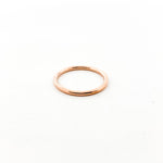 Smooth Stacker Ring | Rose Gold - MTT Collective