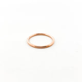 Smooth Stacker Ring | Rose Gold - MTT Collective