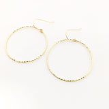 TWISTED HOOP EARRINGS | 14K GOLD-FILLED | SIZE OPTIONS - MTT Collective