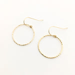 TWISTED HOOP EARRINGS | 14K GOLD-FILLED | SIZE OPTIONS - MTT Collective