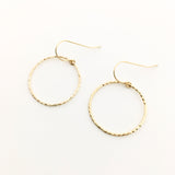 TWISTED HOOP EARRINGS | 14K GOLD-FILLED | SIZE OPTIONS - MTT Collective