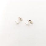 MOON STUD EARRINGS | STERLING SILVER - MTT Collective