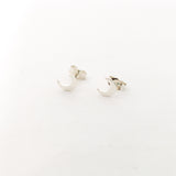 MOON STUD EARRINGS | STERLING SILVER - MTT Collective
