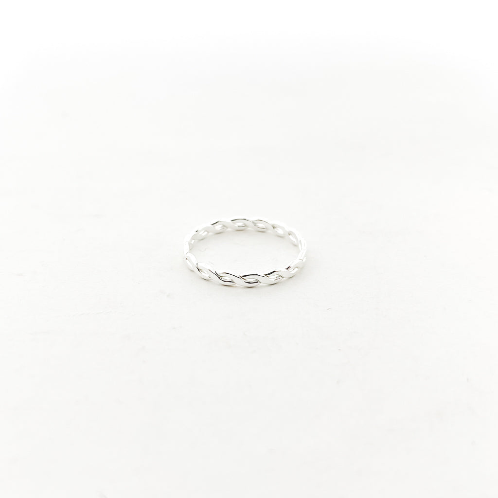 Woven Stacking Ring | Silver - MTT Collective
