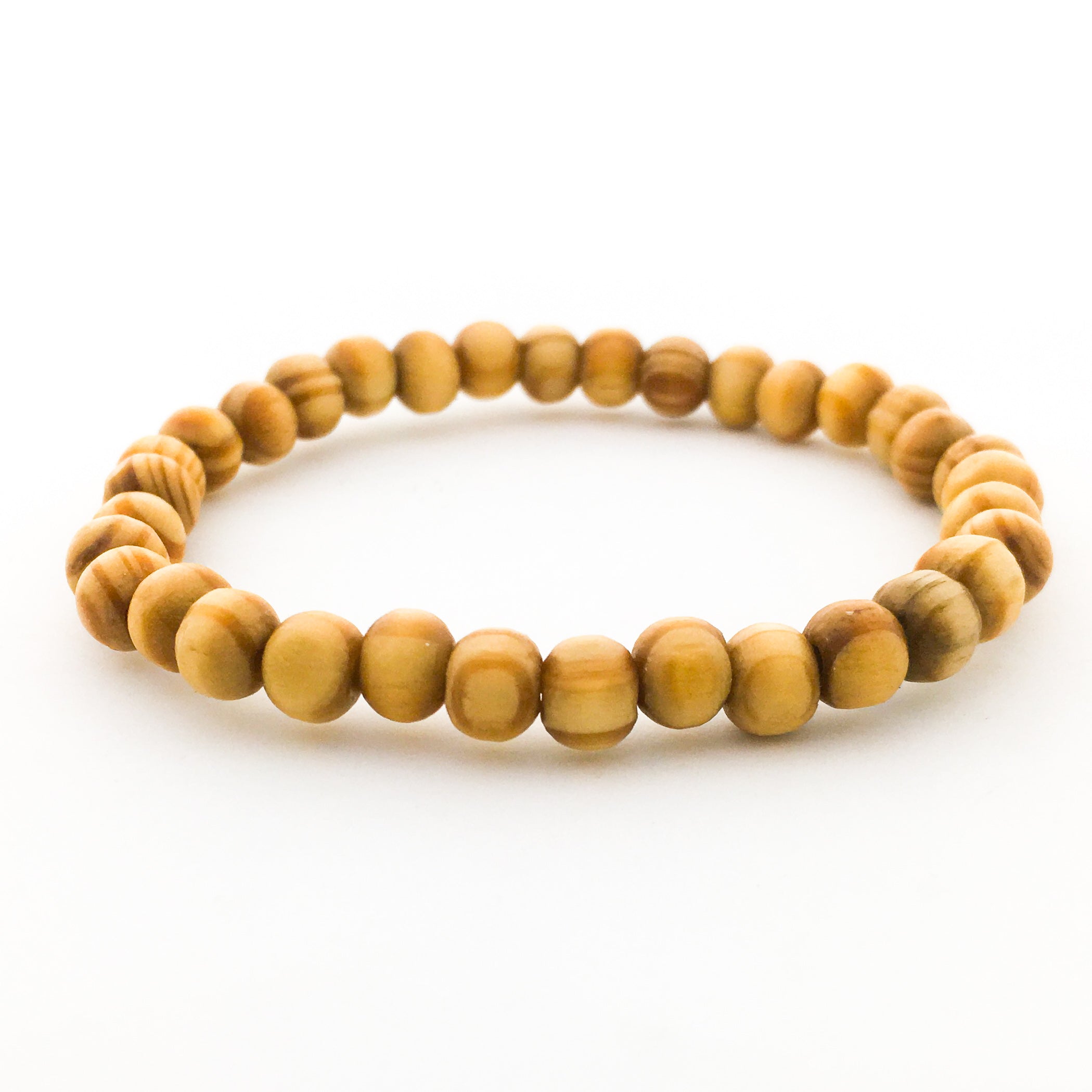Men Natural Wood Beads Cross Bracelets Onyx Meditation – Giftaxen