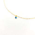 BLUE LAB OPAL NECKLACE | 14K GOLD-FILLED - MTT Collective