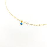 BLUE LAB OPAL NECKLACE | 14K GOLD-FILLED - MTT Collective