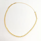 Luna Disc Chain Necklace | Gold