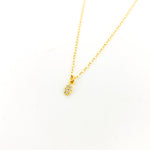 MINI RHINESTONE PENDANT NECKLACES | 14K GOLD-FILLED | STYLE OPTIONS - MTT Collective