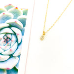 MINI RHINESTONE PENDANT NECKLACES | 14K GOLD-FILLED | STYLE OPTIONS - MTT Collective