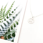 Love Is All Peace Charm Necklace | Silver - MTT Collective