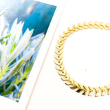 Gianna Chevron Jewelry Set | Gold