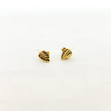 LITTLE LEAF STUD EARRINGS | 14K GOLD-FILLED - MTT Collective