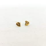 LITTLE LEAF STUD EARRINGS | 14K GOLD-FILLED - MTT Collective