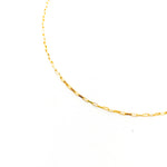 MINI RECTANGLE LINK CHAIN NECKLACE | 14K GOLD-FILLED - MTT Collective