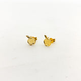 Apple Stud Earrings | Gold
