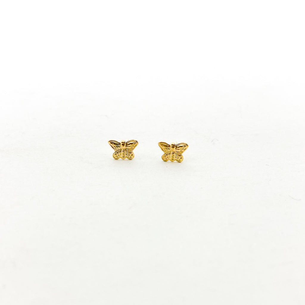 Mini Butterfly Stud Earrings - MTT Collective