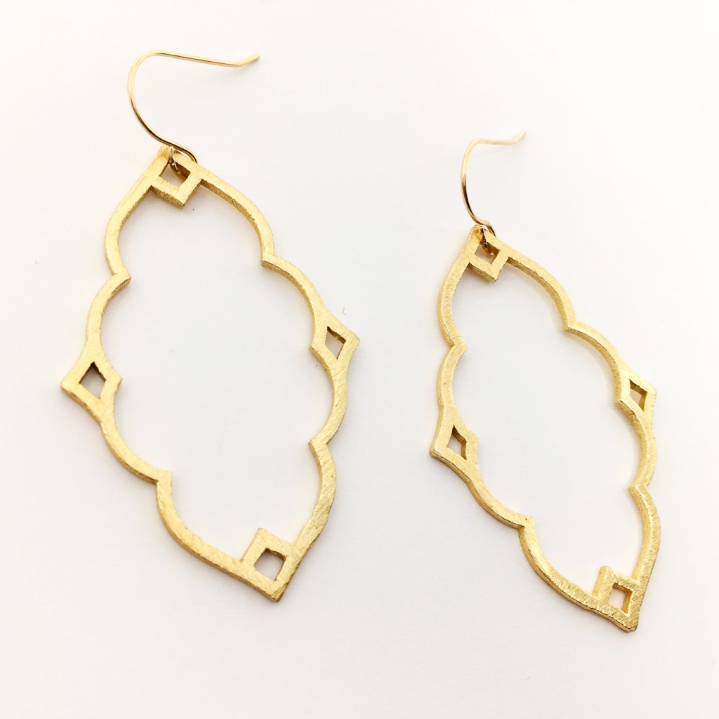 Alana Indian Brushed Earrings - MTT Collective