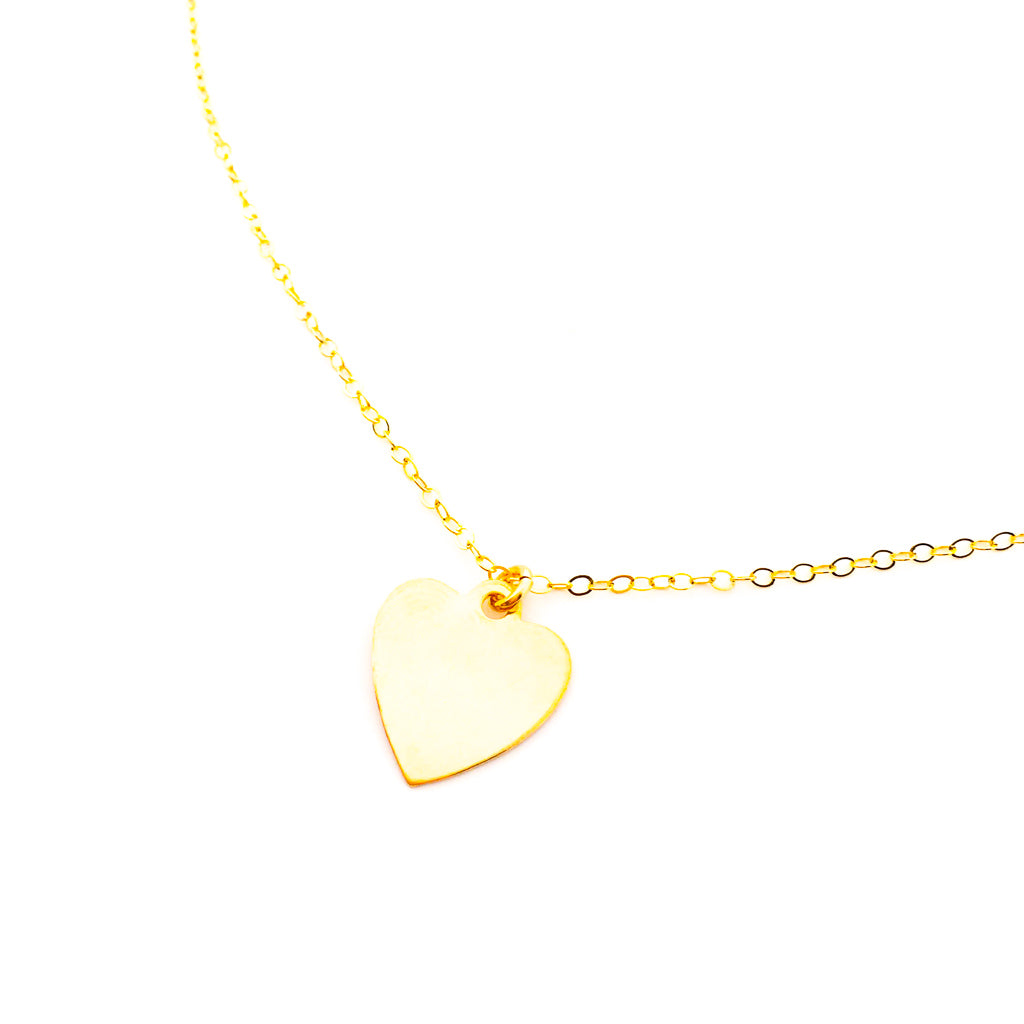 Valentina Heart Necklace | Gold - MTT Collective