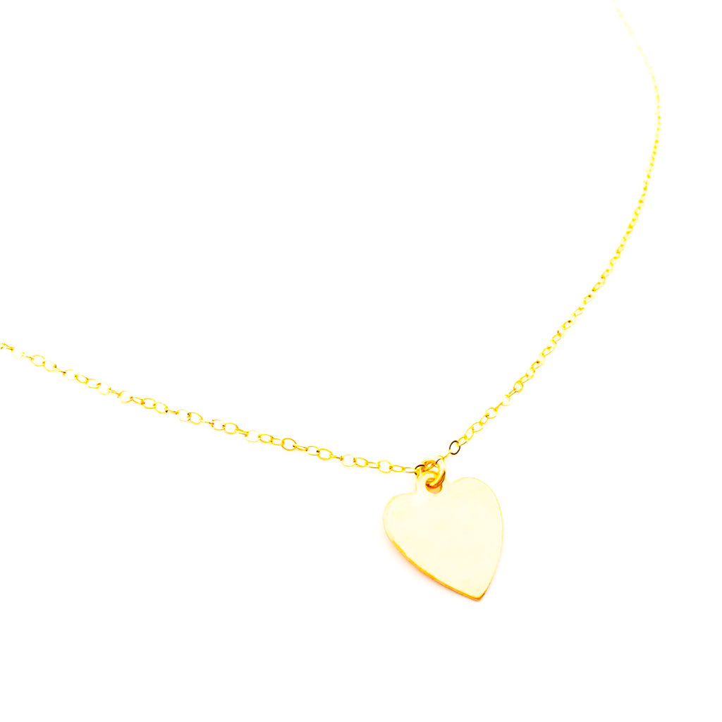 Valentina Heart Necklace | Gold - MTT Collective