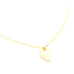 Valentina Heart Necklace | Gold - MTT Collective