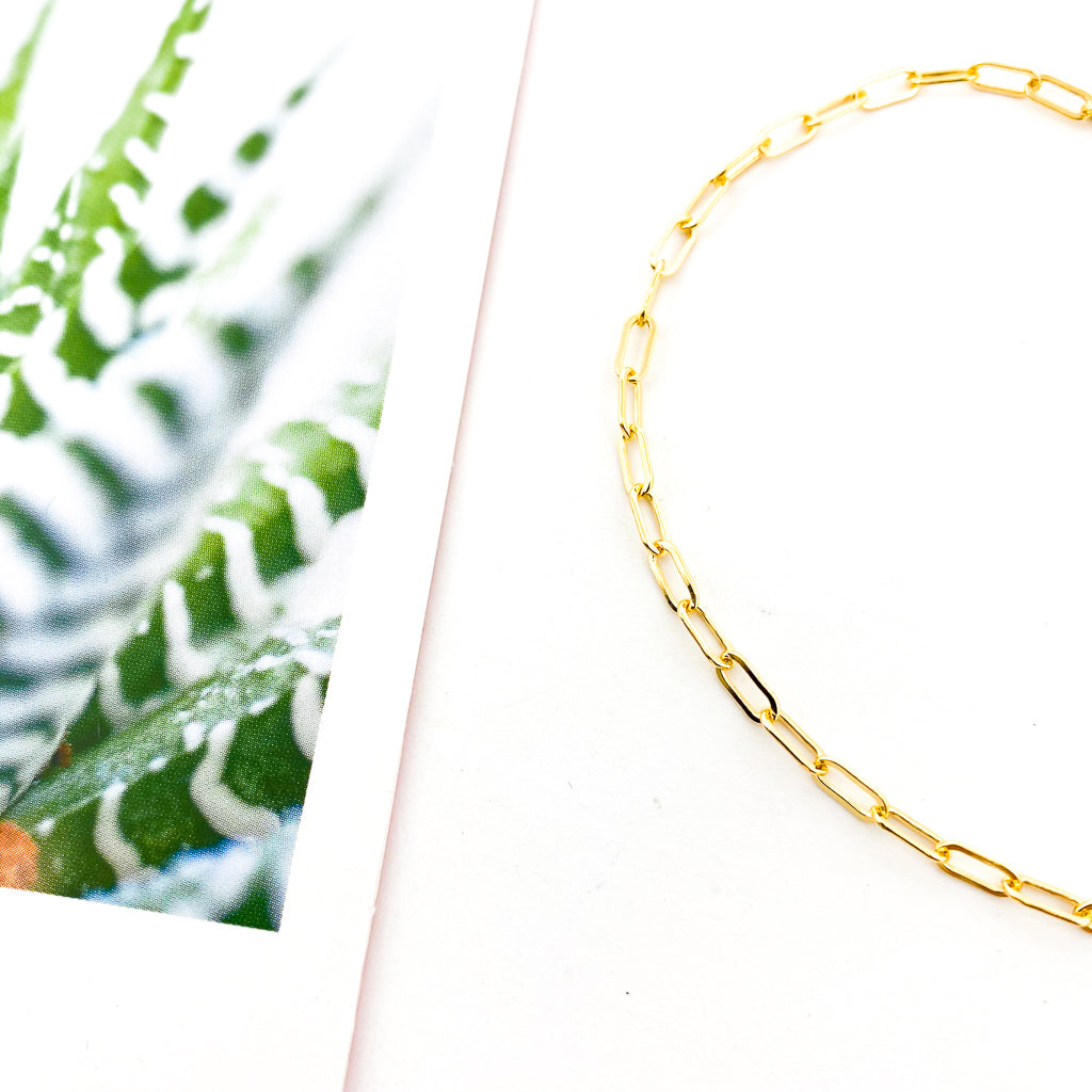 Sadie Oval Chain Necklace - MTT Collective