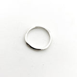Unique Edge Ring | Silver
