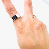 Savannah Extra Wide Band Ring | Silver