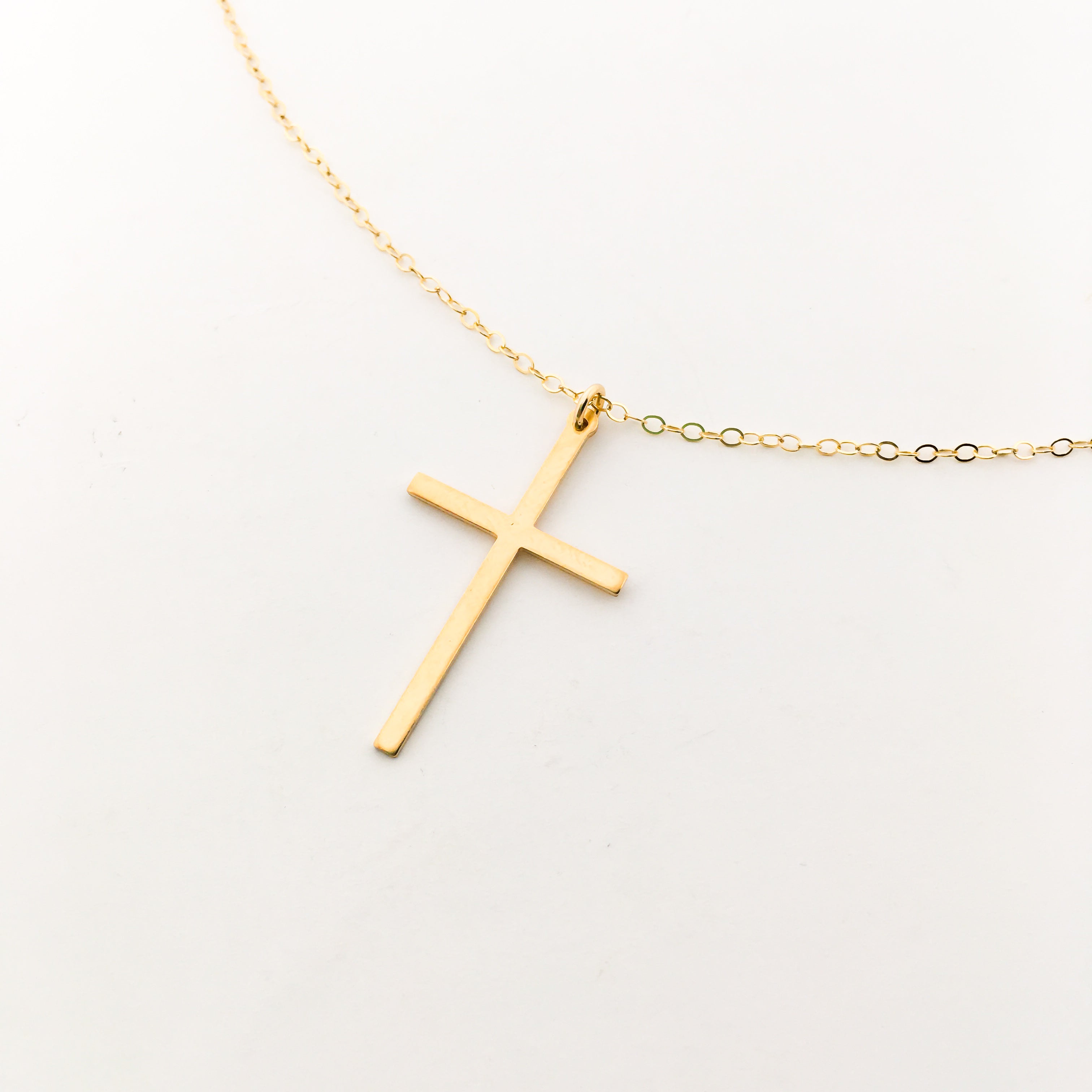 Trinity Cross Necklace | Gold - MTT Collective