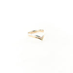 Double V Ring | Silver & Gold - MTT Collective