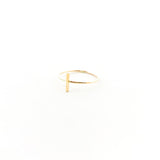 Long Bar Ring | Gold