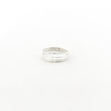 Open Quadruple Band Ring | Silver