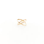 X AXIS RING | 14K GOLD-FILLED | SIZE OPTIONS - MTT Collective