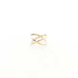X AXIS RING | 14K GOLD-FILLED | SIZE OPTIONS - MTT Collective