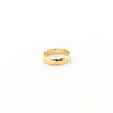Impressions Hammered Dome Band Ring | Gold - MTT Collective