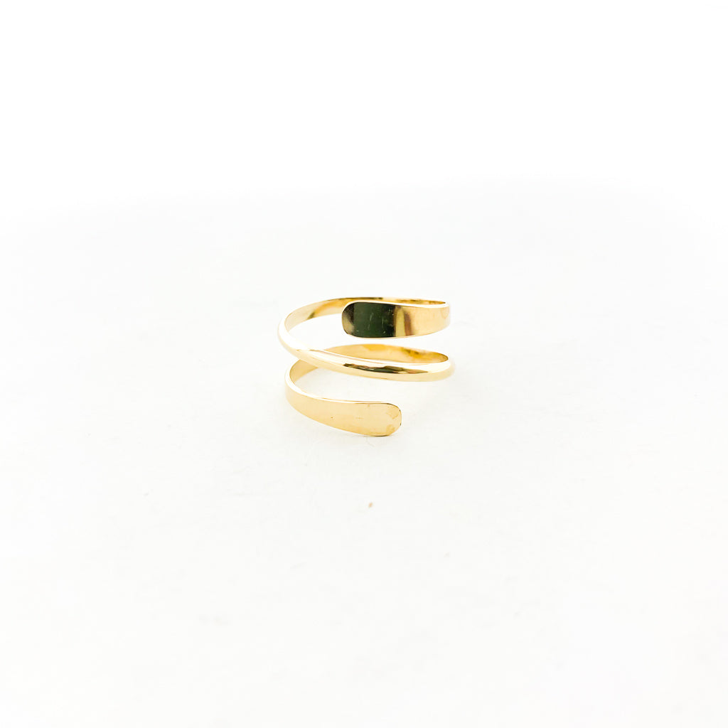 Serenity Spiral Ring | 14K Gold-Filled - MTT Collective