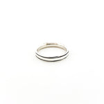 Jordan Linear Groove 4.5MM Band Ring | Silver - MTT Collective